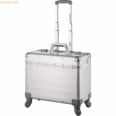 Pilotenkoffer Pandora 470x360x250mm Aluminium silber