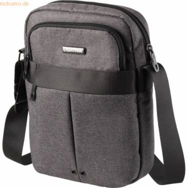 Umhängetasche Epsilon 210x290x50mm Polyester grau
