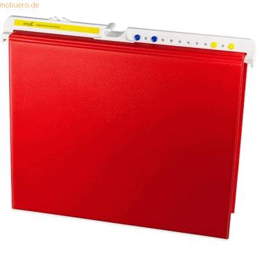 Hängeordner /Pendelordner combi.map 60mm für Leitz/Elba-Pendelschiene rot-0
