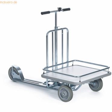 Betriebsroller Premium Modell 86 mit lastschutzgitter silber-0