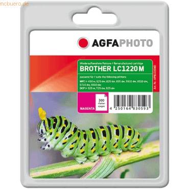 Tintenpatrone Agfaphoto APB1220MD magenta-0