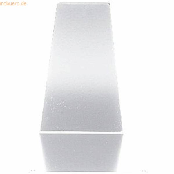 Buchstütze 125x140x145mm weiß VE=2 Stück