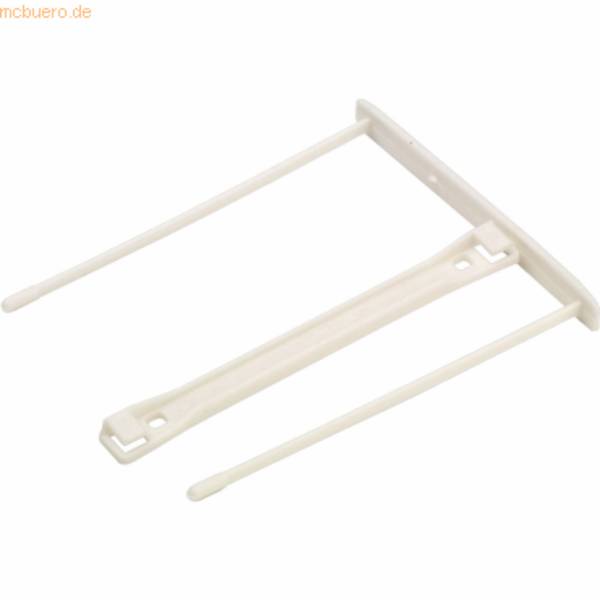 Abheftbügel ProClip Bankers Box Kunststoff recycelt 100mm weiß VE=50 Stück