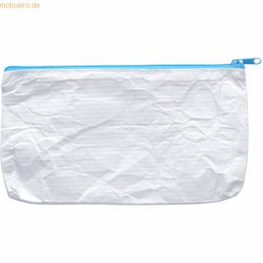 Reißverschlusstasche Phat Bag DINlang PE-Vlies hellblau-0
