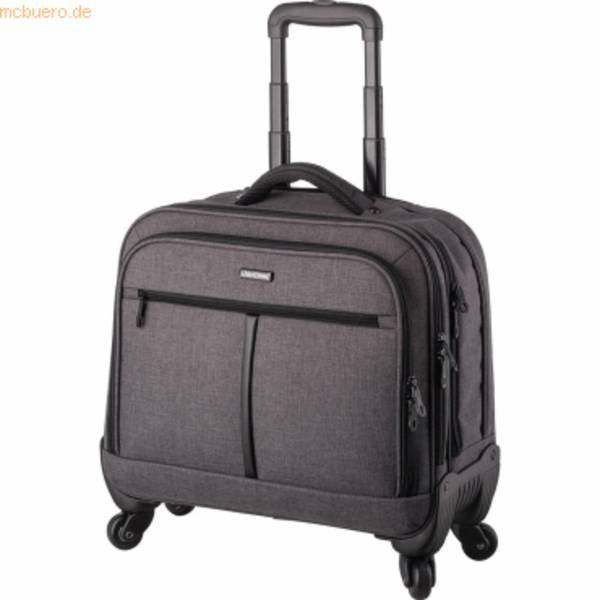 Business Laptop Trolley Phoenix 445x375x210mm Polyester grau