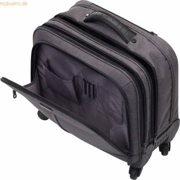 Business Laptop Trolley Phoenix 445x375x210mm Polyester grau-1