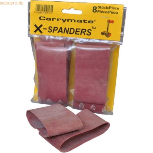 Ersatzbelege X-Spanders / Pack. zu 8 Stück
