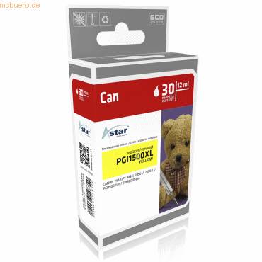 ASTAR 12 ml - Gelb - kompatibel - Tintenpatrone