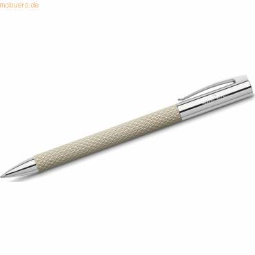 Drehkugelschreiber Ambition OpArt B White Sand-0
