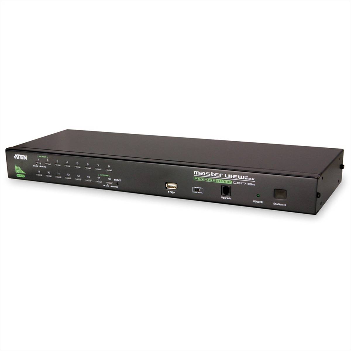 ATEN CS1716A KVM Switch VGA, PS/2-USB, USB-Peripherie Port, 16 Ports-0