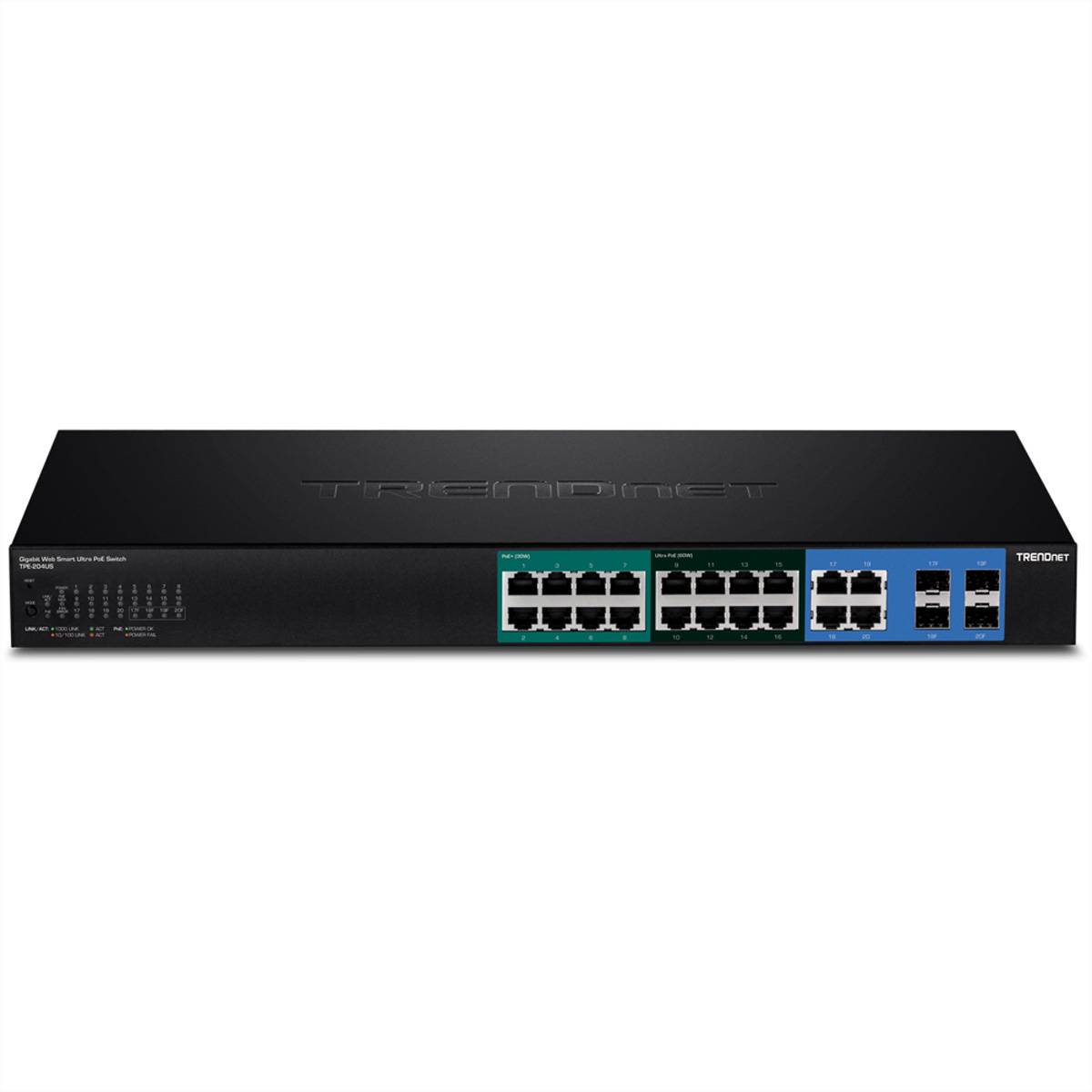 TRENDnet TPE-204US 20-Port Gigabit Web Smart Ultra PoE Switch-3