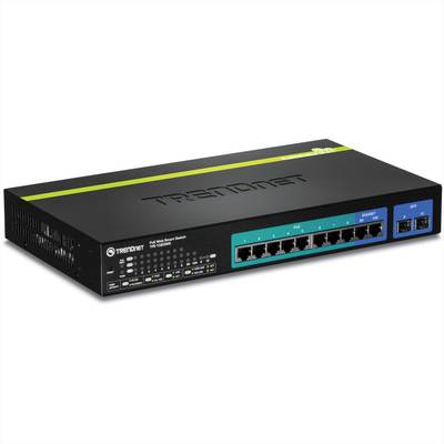 TRENDnet TPE-1020WS 10-Port PoE+ Switch Gigabit Websmart  8 PoE, 2 SFP