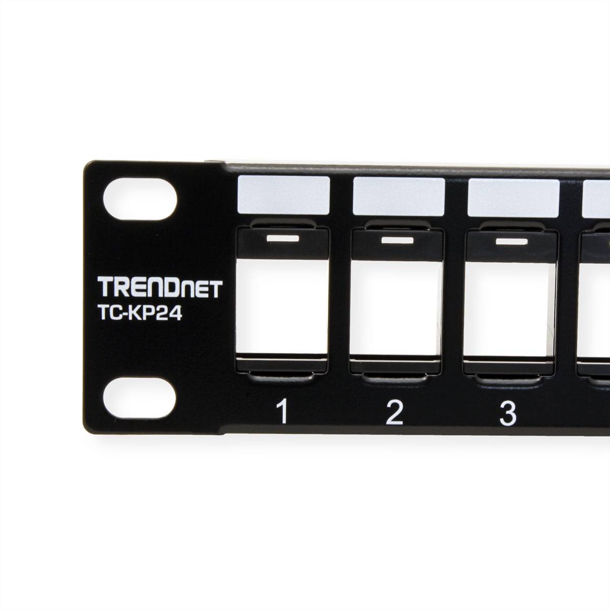 TRENDnet TC-KP24 Patch Panel, 24-Port Blank Keystone 1U-4