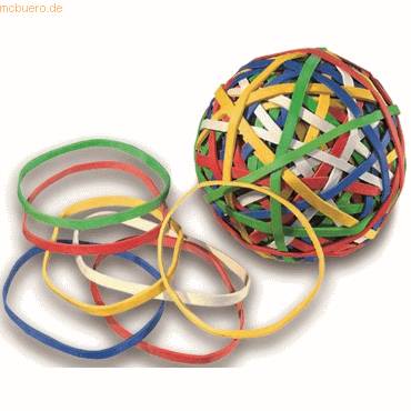 Läufer Gummibänder RONDELLA Rubberball im Beutel - 130 g-0