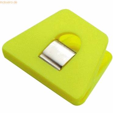 Briefklemmer Multi Clip Signal 3 90x70mm VE=1 Stück hellgelb