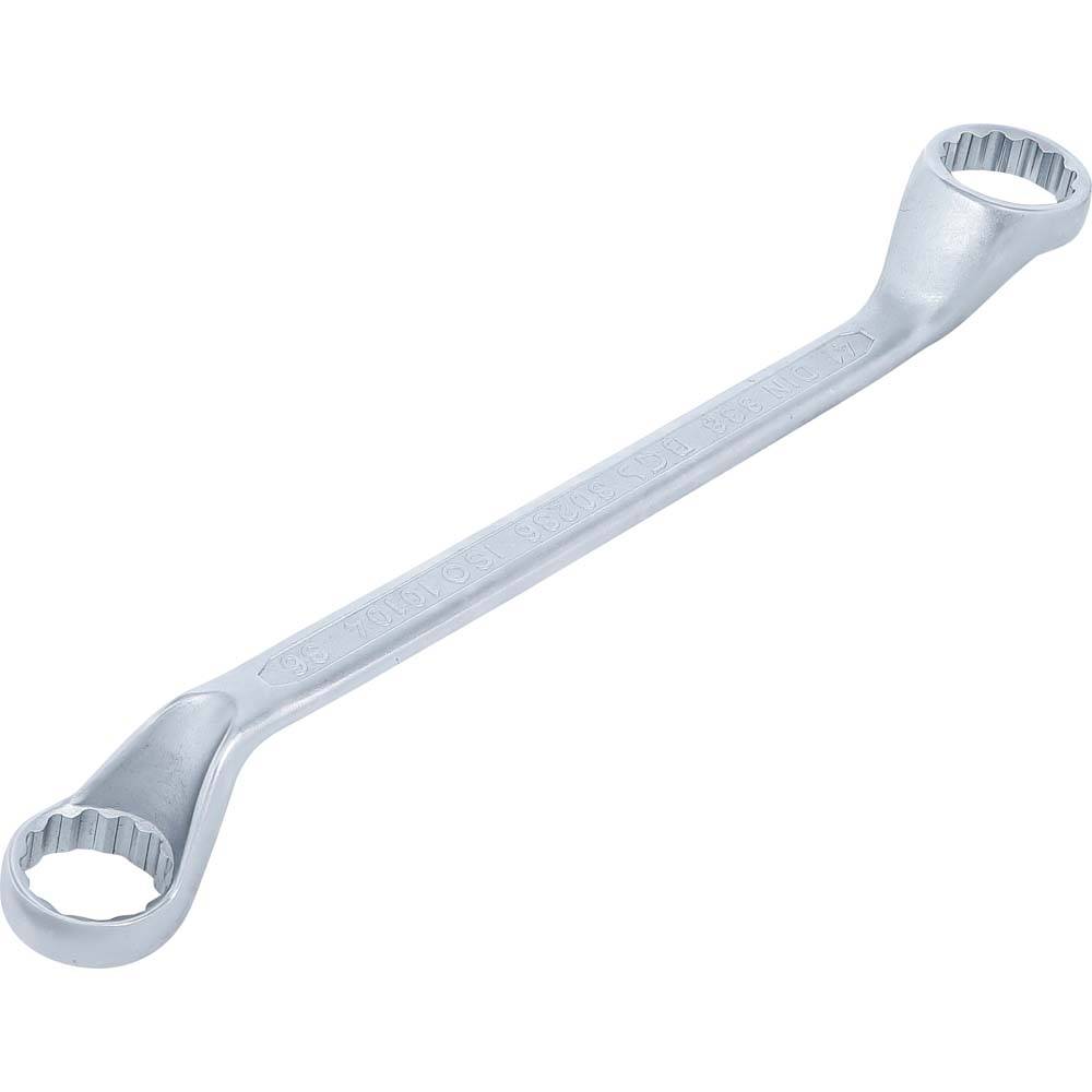 Doppel-Ringschlüssel - Ringseiten 75° gekröpft - Größe 36 x 41 mm-0