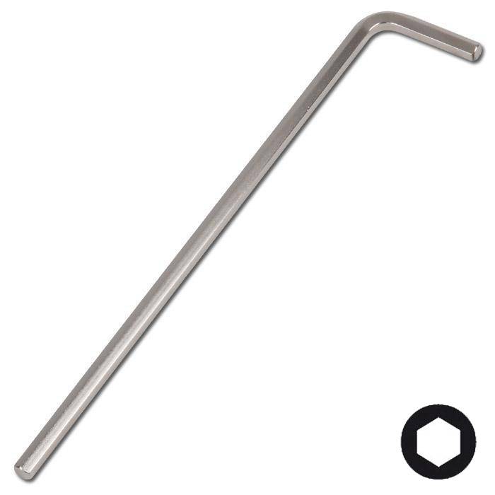 Winkelschraubendreher - 6-kant - vernickelt - SW 2mm bis 19 mm - DIN 911 L - Schlüsselweite SW 17 mm - Schenkellänge 333-0