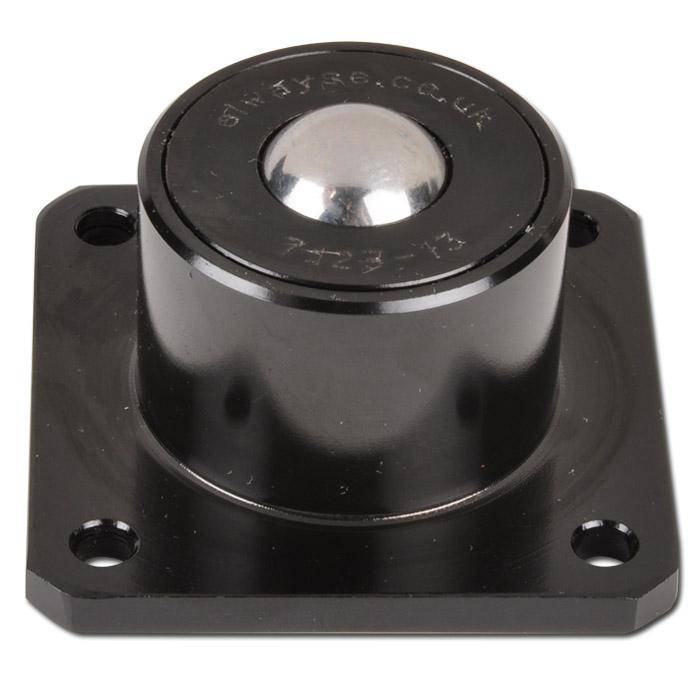 Kugelrolle mit Bodenflansch