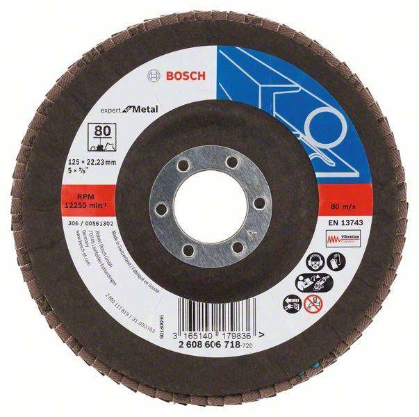 10 Stk. Bosch Power Tools Fächerschleifscheibe 2-0
