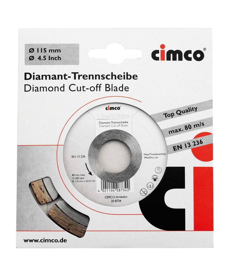 Cimco Werkzeuge Diamanttrennscheibe 208738-0