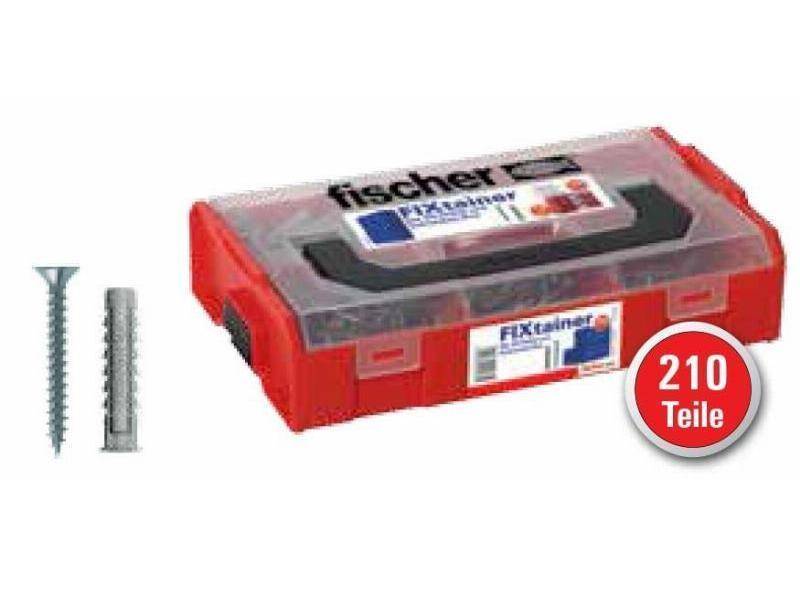 FISCHER FIXtainer SX-Dübel + Schrauben Box 532891-0
