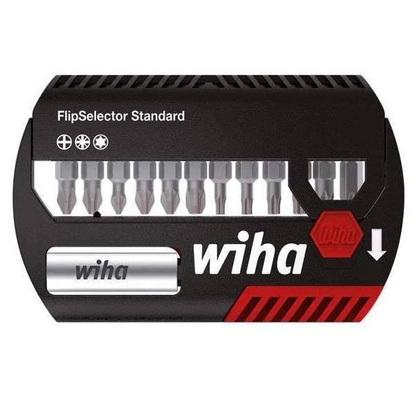 WIHA - FlipSelector Standard - 12 Stück(e) - Phillips - Pozidriv - Torx - Polyester - PH2 PZ1 PZ2 PZ3 T15 T20 T25 T10 T3