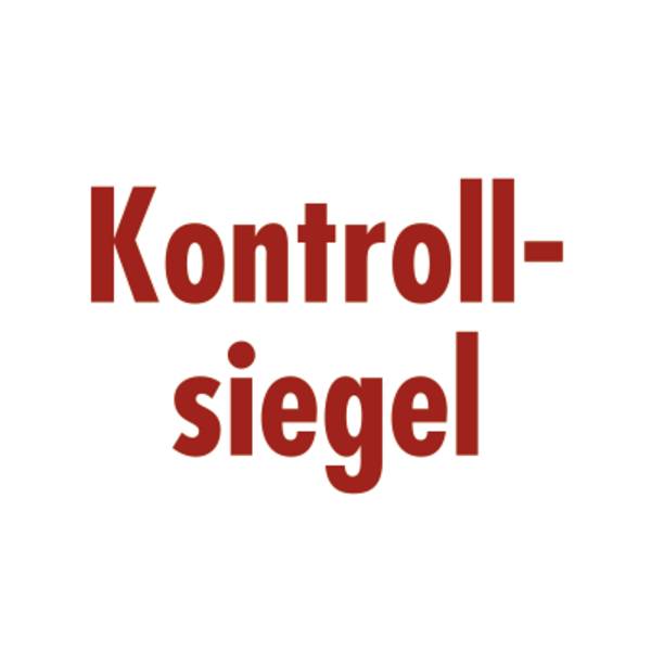 Kontrollsiegel, Dokumentenfolie, Ø 30 mm, 500 Stück /Rolle