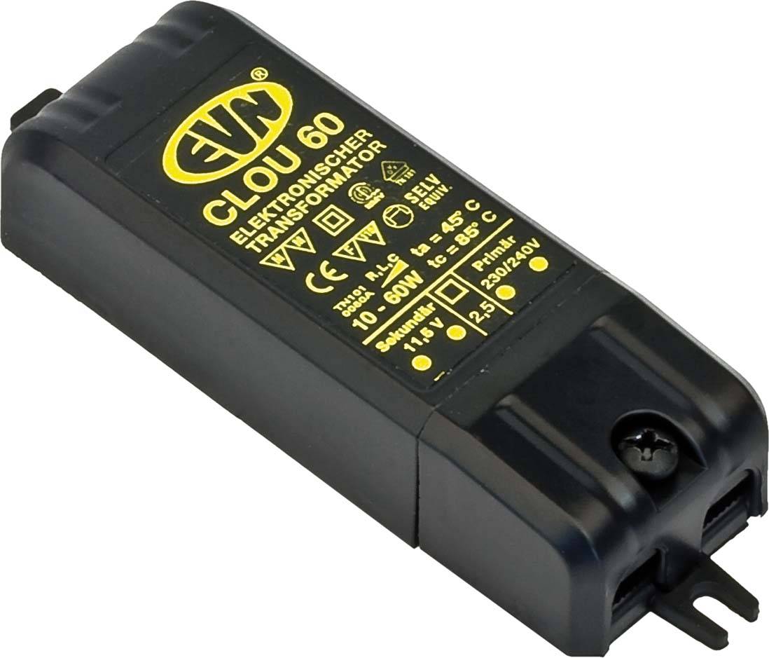 EVN Lichttechnik Trafo 10-60W CLOU 60-0
