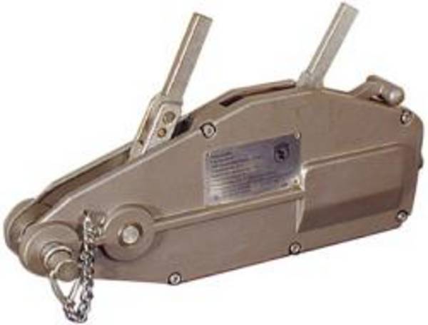 Seilzug, Aluminiumgehäuse, Hublast 1600 kg, inkl. 20 m Seil mit angekauschtem Ha