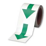 Markierungsband, Pfeil, langnachleuchtend Class A, selbstklebend, 50 mm x 4,5 m, 1 Rolle