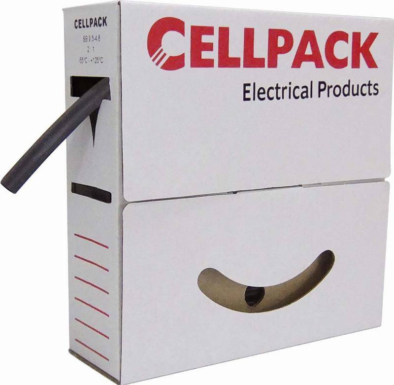 Cellpack Schrumpfschlauch SB 4.8-2.4 sw-0