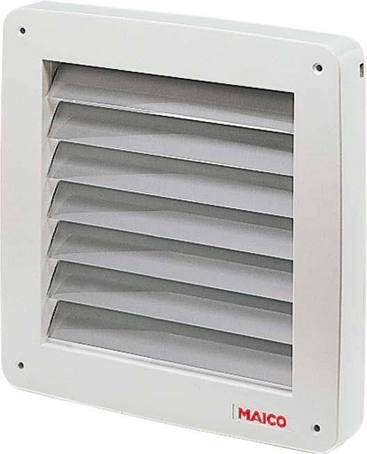 Maico Ventilatoren Maico Ventilator-sluitklep Verkeerswit