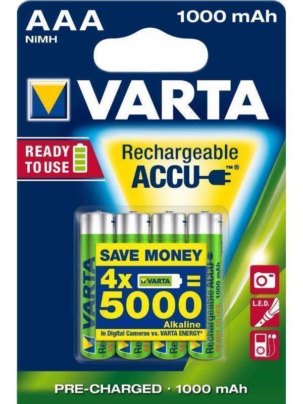 Varta Cons.Varta Recharge Accu Power AAA 5703 Bli-0