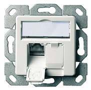 5 Stk. Telegärtner Modul-Aufnahme 2-fach 1000229-0