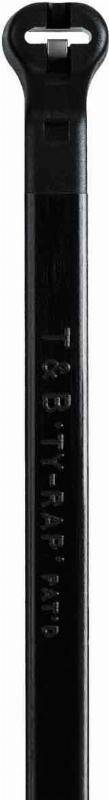 1000St. ThomasBetts TY232MX Ty-Rap Kabelbinder mit Stahlnasenverschluss Standard 203x2.4 mm 80-0