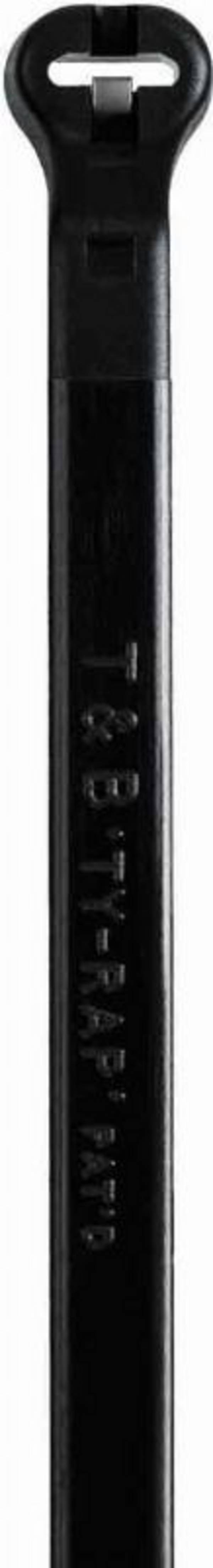 1000St. ThomasBetts TY25MX Ty-Rap Kabelbinder mit Stahlnasenverschluss Standard 186x4.8 mm 22