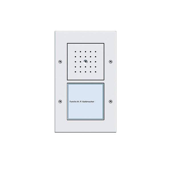 Gira Türstation AP 1fach reinweiß 126666-0