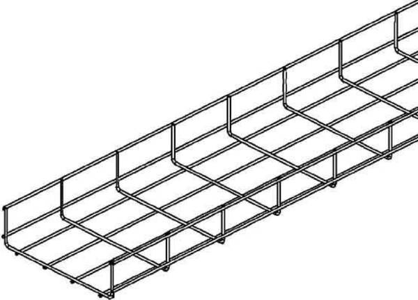 3 Mtr. Niedax Gitterrinne GR 40.040 E3