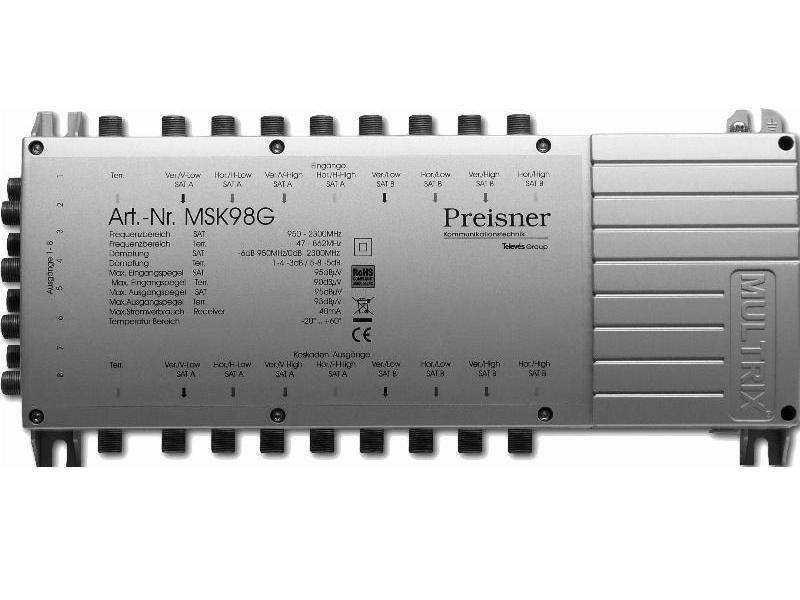 Televes Multischaltererweiterung MSK98G-0