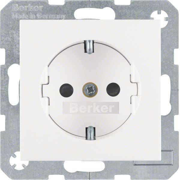 Berker Schuko-Steckdose pws matt 47231909-0