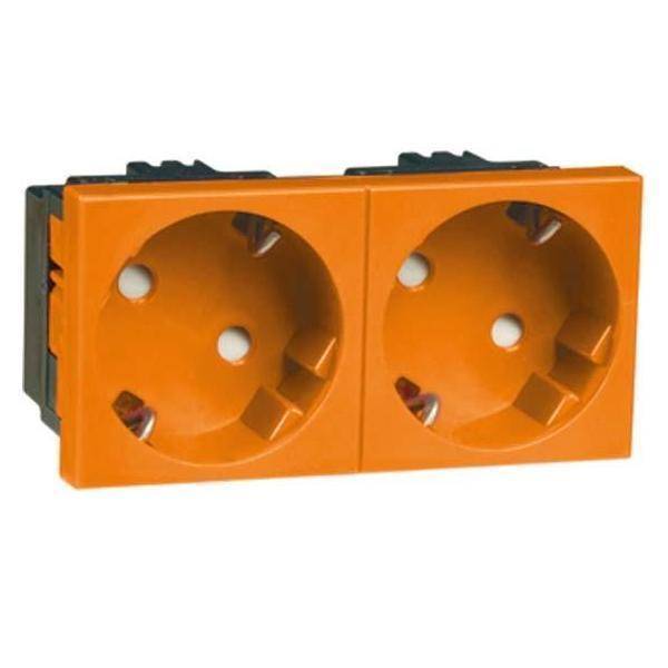 Peha SCHUKO-EB-Steckd.2-fach or D 6212.33 EMS SI-0