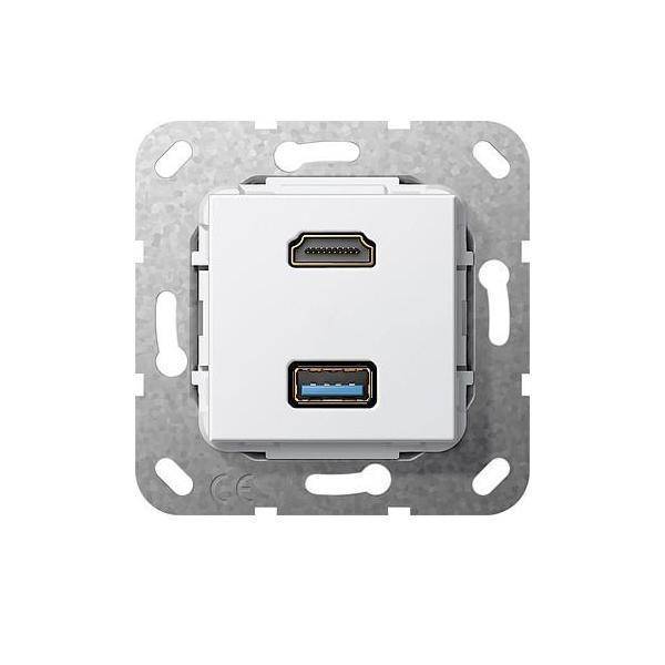 Gira HDMI USB 3.0 A Kabelpeit. 567903-0