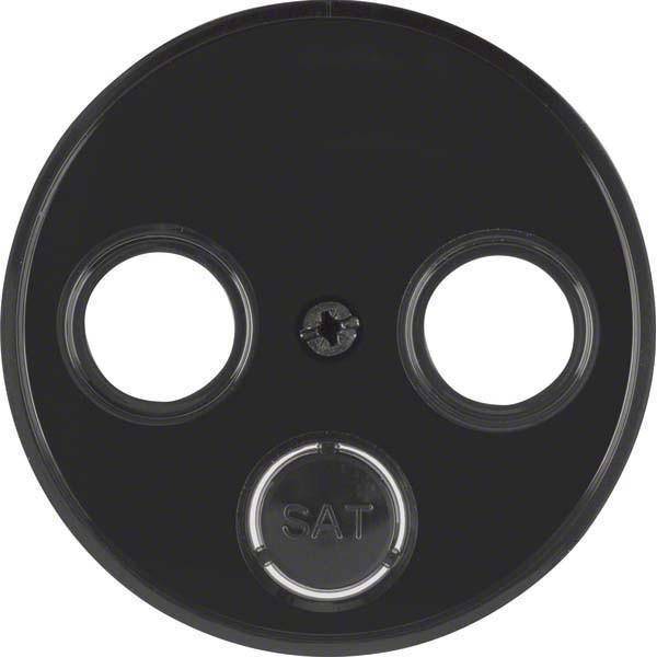 Berker 12032045, Schwarz, Thermoplast, konventionell, Berker, Glänzend, IP20-0