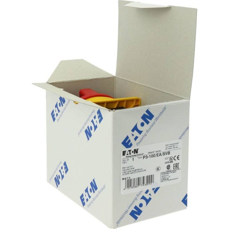 Eaton P3-100/EA/SVB Nockenschalter absperrbar 100 A 690 V 1 x 90 