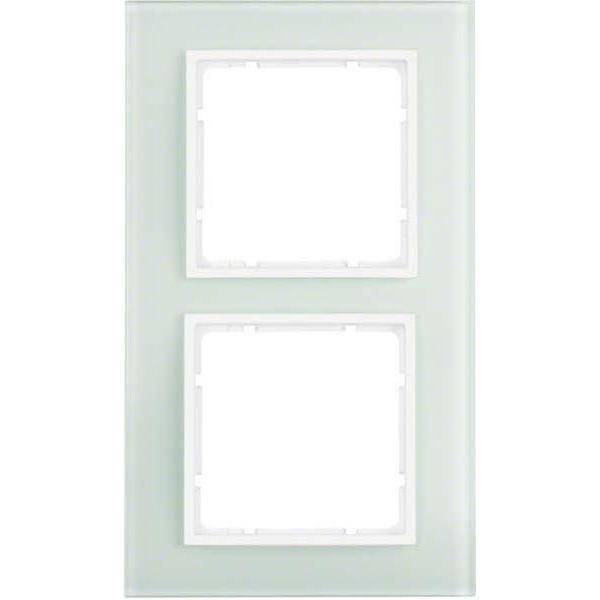 Berker 10126909, Weiß, Glas, Glänzend, Berker, Berker B.7, 5 Stück(e)