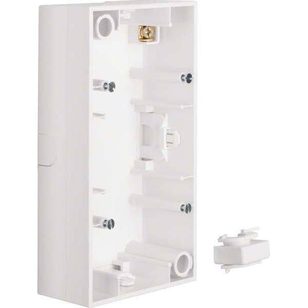Berker AP-Gehäuse 2f. pws/gl 10428989