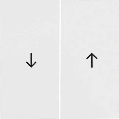 BERKER Wippen mit Aufdruck Symbol Pfeil pw 16258989-0