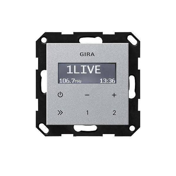 Gira UP-Radio RDS 228426 Aluminium Kunststoff-0