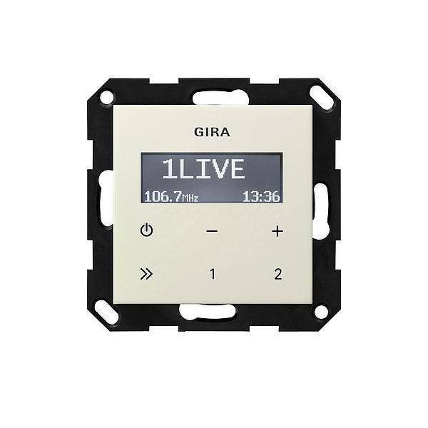 Gira UP-Radio RDS 228401 weiß Kunststoff-0