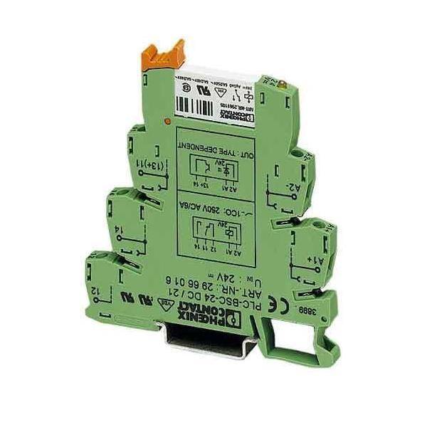 Phoenix Contact PLC-RSC- 24DC/21AU Interfacerelais 24 V/AC 50 mA 1 Wechsler  1 St.